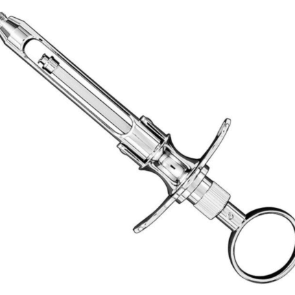 Dental Manual Aspirating Syringe – 3 Ring Design for Superior Control & Safety